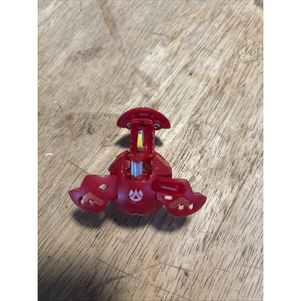 Bakugan Red Pyrus Snapzoid 670g Gundalian Invaders Rare